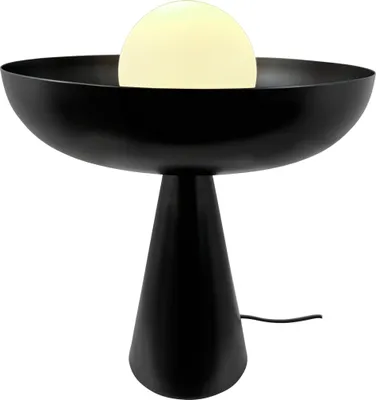 Produktbild von Tischlampe, Tischleuchte, Nachttischlampe, Schreibtischlampe, LED Leselampe, AVA schwarz