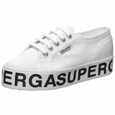 Produktbild von Superga 2790-Cotw Sneaker Damen Erwachsene weiß / schwarz 39.5 EU - 6 UK - 8.5 US