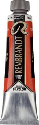 Image de Rembrandt peinture à l'huile tube 40 ml cuivre 805