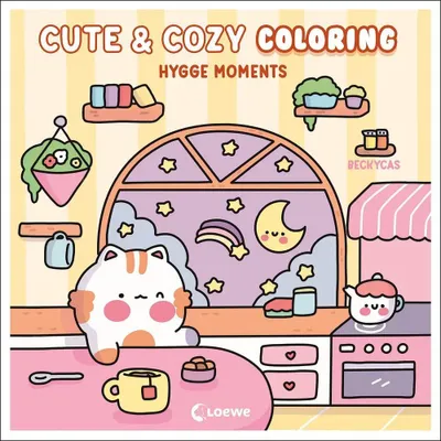 Produktbild von Cute & Cozy Coloring - Hygge Moments