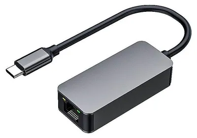 Obrázok produktu pre PremiumCord adaptér USB-C -> LAN RJ45 ETHERNET 2,5G/1000 MBIT Hliník