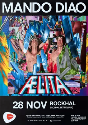 Productafbeelding van Mando Diao - Affiche / Poster - 60x84 cm