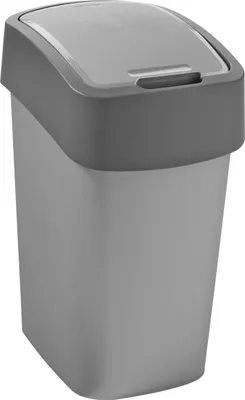 Zdjęcie produktu dla Curver Flip Bin Kosz Na Śmieci Szaro-Grafitowy 10l