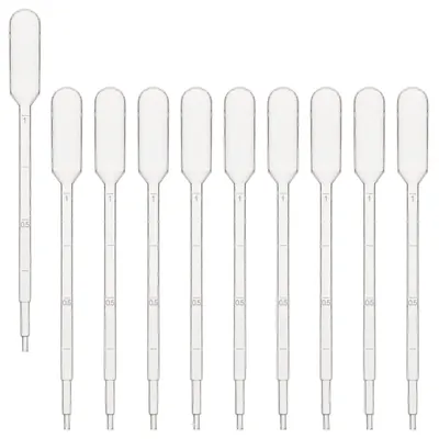 Transferpipetten 1 ml, 100 Stück, transparent, Einweg, PP