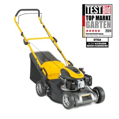 Produktbild von STIGA Benzin-Rasenmäher Combi 48, 3-in-1 Schnittsystem, 46 cm Schnittbreite