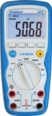 Produktbild von PeakTech LCR-Meter 110 M? 110 mF 20 H (PeakTech 2175)