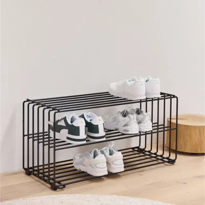 Produktbild von MyWIRE Schuhregal "Rodl2" - schwarz