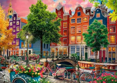 Immagine prodotto di Puzzle per adulti, 1000 pezzi, Amsterdam, 70 x 50 cm