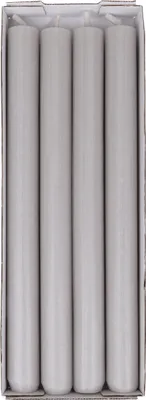 Produktbild von Leuchterkerzen Taupe 250/22 mm, 4 Stück Steinhart Kerzen in RAL-Kerzen Güte Qualität