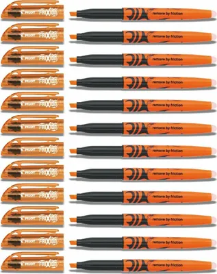 Produktbild von Pilot Frixion Light Textmarker orange - 12er-Set