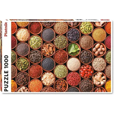 Obrázek produktu pro Puzzle Bylinky a koření / 1000 dílků