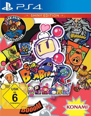 Produktbild von Konami Super Bomberman R - Shiny Edition, E10+ (Jeder über 10 Jahre)