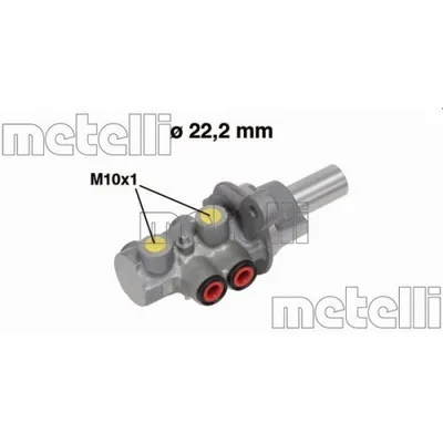 Produktbild von METELLI 05-0677 Bremszylinder Hauptbremszylinder für FIAT Doblo Cargo (223) Doblo Kombi (119, 223) QUBO (225)