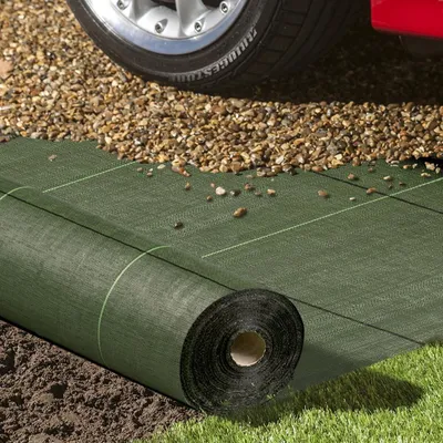 Immagine prodotto di Tessuto per il controllo delle erbacce, 130 g/m², telo di copertura per il giardino, 3 m x 10 m