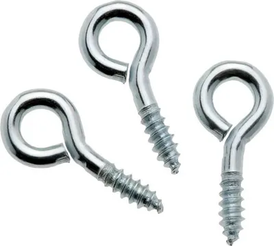 Produktbild von Ringschrauben verzinkt 10x4 mm 24 Stück