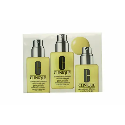 Obrázok produktu pre Clinique Dramatically Different Darčeková sada 3 x 125 ml hydratačného gélu