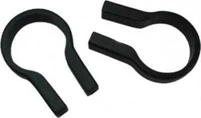 Obrázek produktu pro Objímky Klickfix 0211F pro adaptér Klickfix - 2 ks, nebalené, na řídítka 22-26 mm