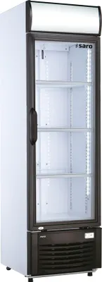 Immagine prodotto di Frigorifero per bottiglie Saro con 1 sportello in vetro - espositore pubblicitario, 260 litri