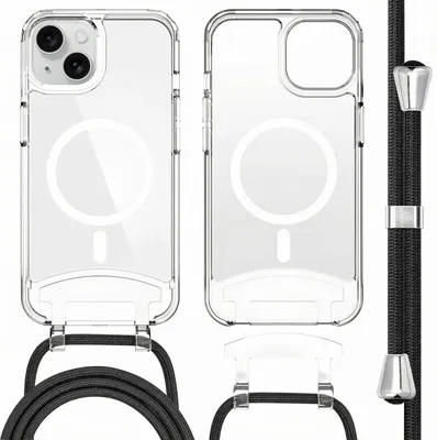 Produktbild von imoshion MagSafe Hülle mit abnehmbarem Band iPhone 15 - Transparent