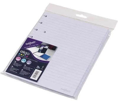 Produktbild von Refill für Eligo ReOrganiser A5 80g/qm liniert VE=150 BLatt