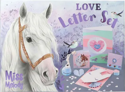 Productafbeelding van Depesche - Miss Melody briefpapierset met knutselaccessoires voor kinderen