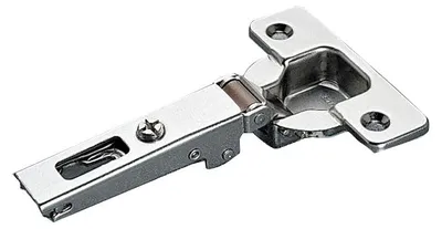 Image de Charnière push à visser droite finition argenté - SALICE - C2APA99