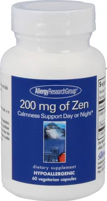 Produktbild von Allergy Research Group 200 mg of Zen- 60 Kapseln