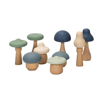 Produktbild von DAY Pilz Spielset – Silikon | Lernspielzeug