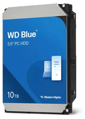 Zdjęcie produktu dla Western Digital Blue WD100EAGZ, 10 TB, 7200 RPM, 512 MB, 3.5", Serial ATA III