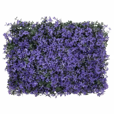 Immagine prodotto di  Recinzione Foglie Artificiali 24 pz Viola 40x60 cm
