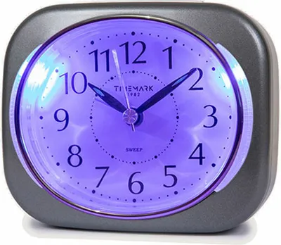Zdjęcie produktu dla Analogowy budzik Timemark 10 x 8,5 x 4 cm Szary plastik