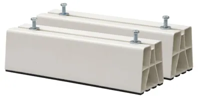 Immagine prodotto di Base Pavimento Bianca Per Climatizzatori Con Antiscivolo 45X8X9 Cm