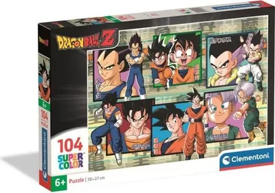 Obrázek produktu pro Puzzle, Clementoni, 104 dílků, Dragon Ball Z, 38 x 27 cm, děti od 3 let