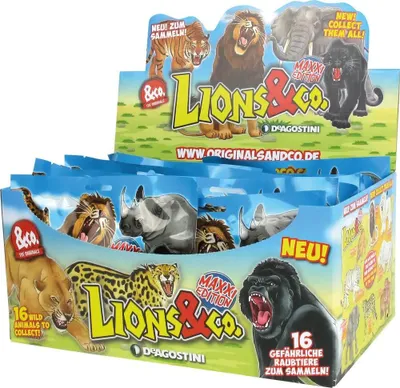 Image de Lions & Co Maxxi Edition - Figurines à collectionner - 1 sachet