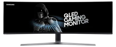Produktbild von Samsung C49HG90DMR 124,5 cm (49 Zoll) 3840 x 1080 Pixel 4K Ultra HD QLED Schwarz