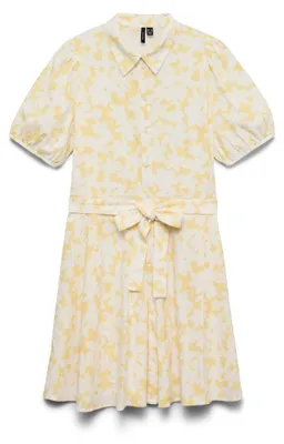 Produktbild von Vero Moda VMDICTHE, Erwachsener, Weiblich, Gelb, Mini-Länge, S, V-Ausschnitt