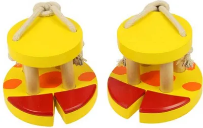 Image de Trotteurs en bois BigJigs - Jouets Girafe pour enfants