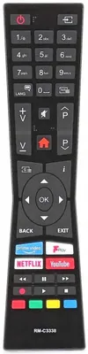 Produktbild von Lamex RM-C3338 Ersatzfernbedienung für JVC TV