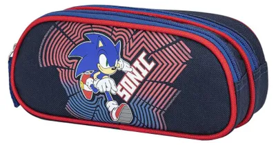 Produktbild von mybagstory | Federmäppchen Sonic | 2 Fächer | 10 x 8 x 23 cm