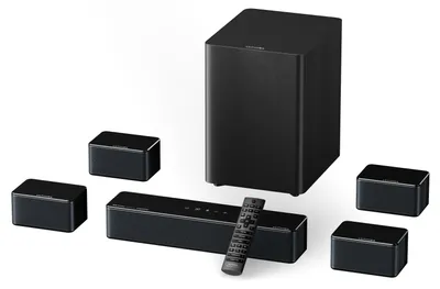 Obrázok produktu pre Zvuková lišta – Súprava pre priestorový zvuk – Kino zvuk – Bezdrôtový subwoofer – Dolby Atmos – 7.1 kanálov – Výkon 500 W