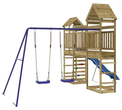 Produktbild von vidaXL Spielturm Imprägniertes Kiefernholz