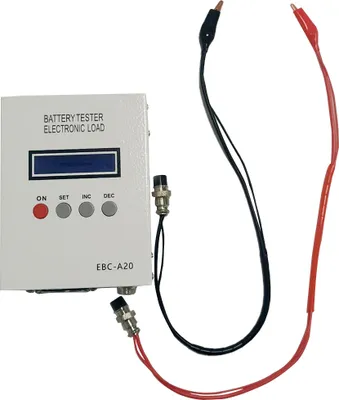 Obrázek produktu pro Elektronický tester kapacity baterií, digitální LCD displej, vysoce výkonný měřič vnitřního odporu baterií podporující měření více baterií