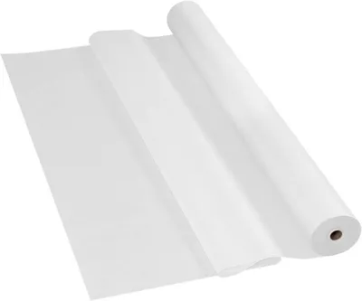 Immagine prodotto di Tovaglia in rotolo di tessuto non tessuto, impermeabile e tagliabile | Bianco | 1,18 x 25 metri