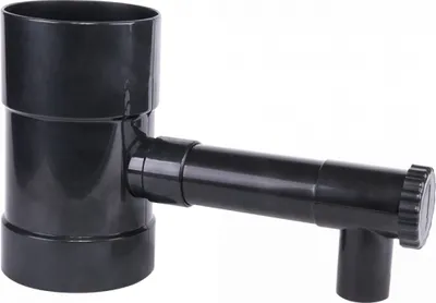 Obrázok produktu pre BRADAS Zberač dažďovej vody s ventilom 100 mm, antracit BR-IBCLZ1-100-DGY