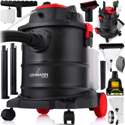 Zdjęcie produktu dla Odkurzacz piorący LEHMANN ULTRAWASH All-in-One, odkurzacz do dywanów i mebli tapicerowanych, na mokro/sucho zbiornik 20-l