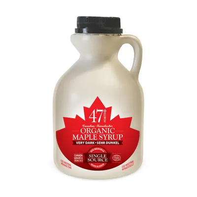 Zdjęcie produktu dla 47 NorthKanadischer Ahornsirup Organic Maple Dark strong 500g
