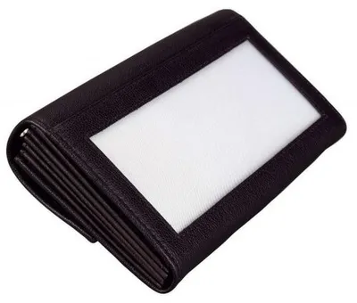 Produktbild von Kellnerbörse 17,5x10cm Leder schwarz