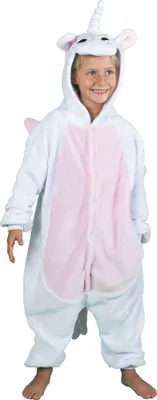 Immagine prodotto di Tuta da unicorno per bambini bianco-rosa