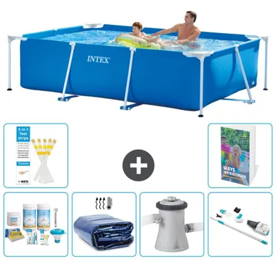 Obrázok produktu pre Obdĺžnikový bazén s rámom – 260x160x65 cm – 5-dielny model S165