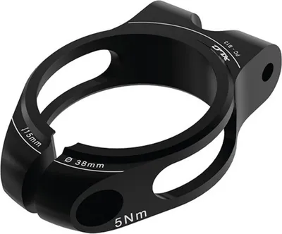 Produktbild von XLC PC-B13 Pierścień zaciskowy sztycy Ø 38 mm, 15 mm, z uchwytami do mocowania bagażu